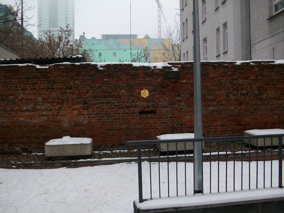  mur du ghetto de Varsovie