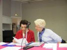 Maryvonne Braunschweig et Francine Christophe