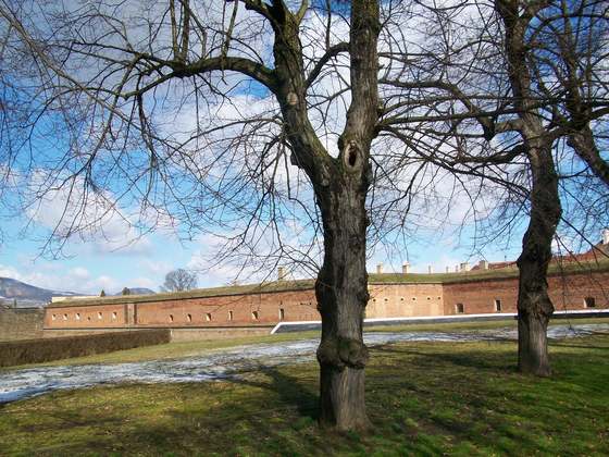 Entrée du camp-forteresse de Theresienstadt 